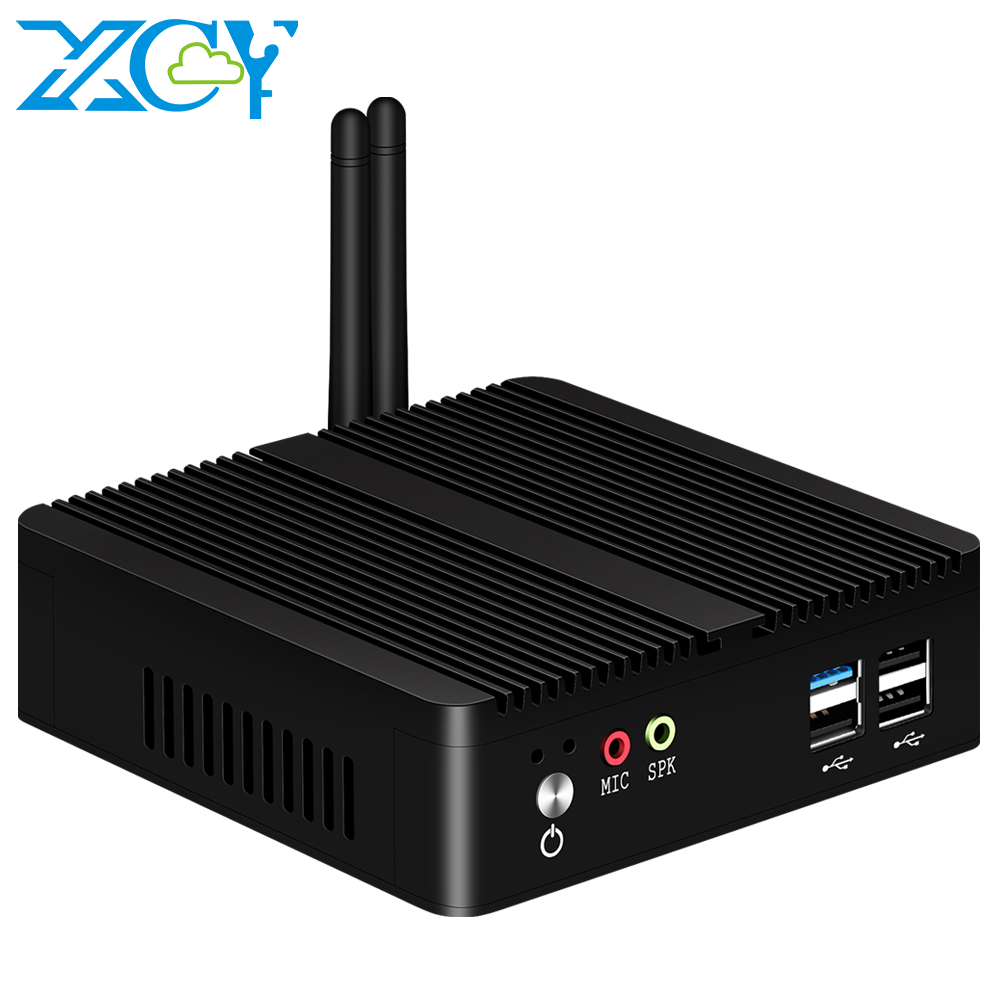 Thin Client Mini Pc - Мини-ПК XCY без кулера, 4-ядерный процессор