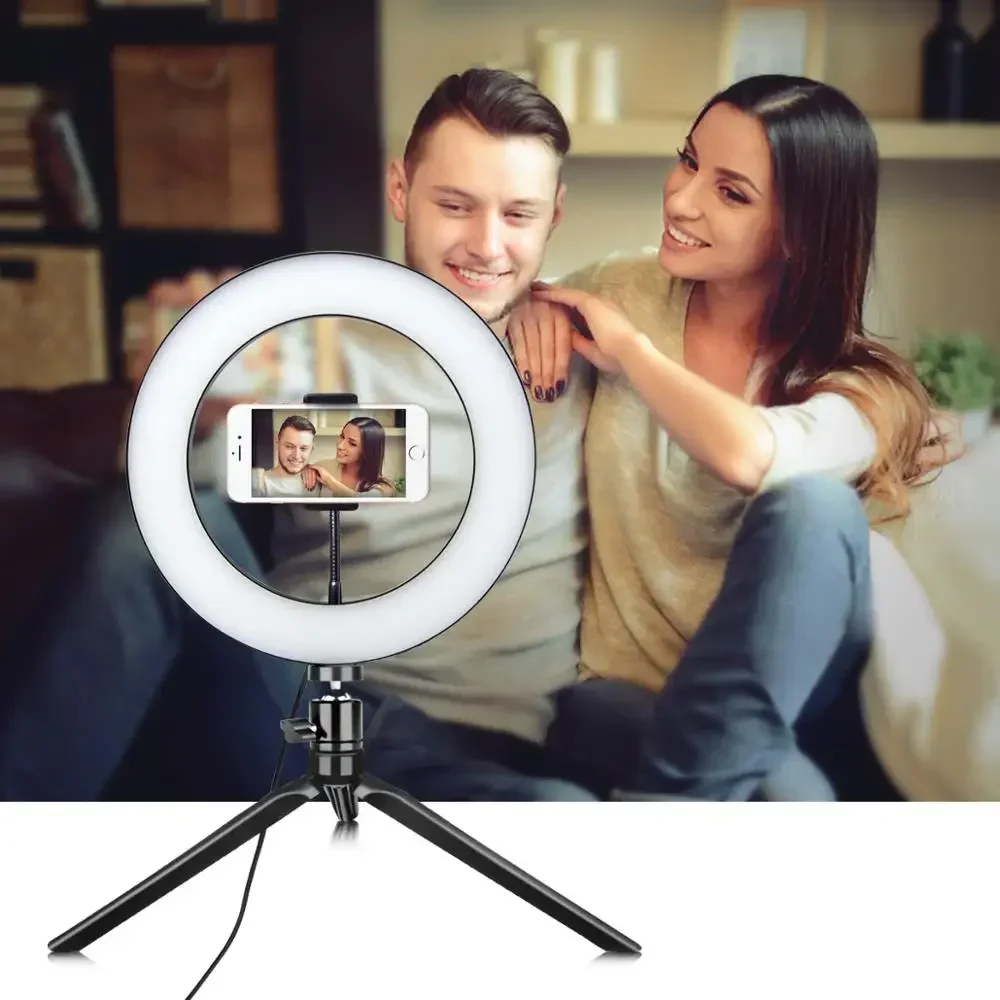 Светодиодная кольцевая лампа д – обзор и цена Office Youtuber