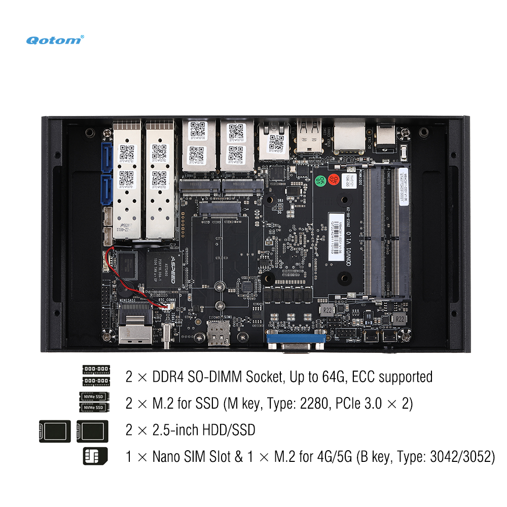 Мини-ПК Q20300G9, процессор At – обзор и цена Thin Client Mini Pc