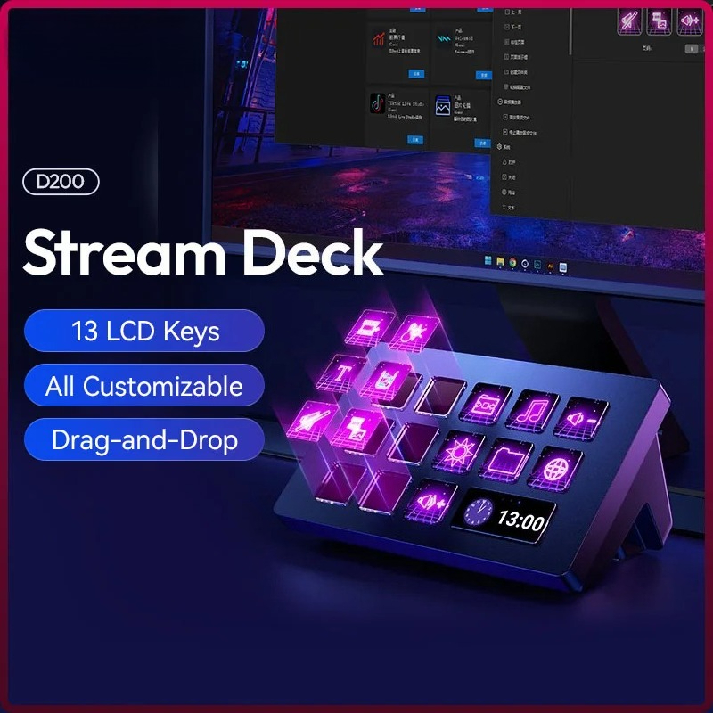 Клавиатура D200 Stream Deck с  – обзор и цена Office Youtuber